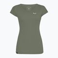 Tricou damă Salewa Puez Melange Dry faded green melange