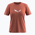 Tricou damă Salewa Solid Dry etruscan red
