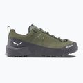 Încălțăminte de abordare pentru bărbați Salewa Wildfire Leather 2 GTX faded green/black 9
