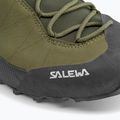Încălțăminte de abordare pentru bărbați Salewa Wildfire Leather 2 GTX faded green/black 15