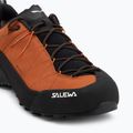 Încălțăminte de abordare pentru bărbați Salewa Wildfire Leather 2 GTX bombay brown/black 7