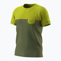Tricou de trekking pentru bărbați DYNAFIT Transalper Pocket golden lime/5a40 3