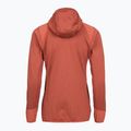 Bluză de trekking pentru femei Salewa Agner Hybrid PL/DST FZ Hoody etruscan red melange 2