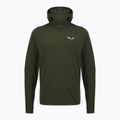 Bluză de trekking pentru bărbați Salewa Puez Sun Hoodie dark olive