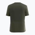 Tricou de trekking pentru bărbați Salewa Puez Hyb Dry faded green 2