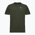 Tricou de trekking pentru bărbați Salewa Puez Sporty Dry dark olive