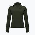 Bluză de trekking pentru femei Salewa Puez Sun Hoodie dark olive