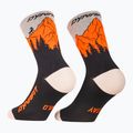 Șosete de schi DYNAFIT Traverse Crew black out ultra orange/4220