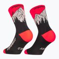 Șosete DYNAFIT Traverse Crew black out ultra coral/6a10