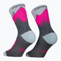 Șosete DYNAFIT Traverse Crew cinder pink glo/6070