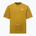 Tricou pentru bărbați Salewa Pedroc Dry Hyb olive oil