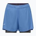 Pantaloni scurți de trekking pentru femei Salewa Pedroc DST 2IN1 morning blue int/0870 6