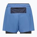 Pantaloni scurți de trekking pentru femei Salewa Pedroc DST 2IN1 morning blue int/0870 7