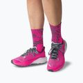 Șosete DYNAFIT Run Wild Crew pink glo 6