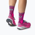 Șosete DYNAFIT Run Wild Crew pink glo 7