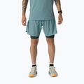 Pantaloni scurți de alergare pentru bărbați DYNAFIT Alpine Pro 2IN1 smoke blue