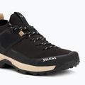Încălțăminte de trekking pentru bărbați Salewa Puez 2 Knit Powertex black/black 7