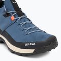 Încălțăminte de trekking pentru bărbați Salewa Puez 2 Knit Powertex java blue/black 7