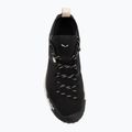 Încălțăminte de trekking pentru femei Salewa Puez 2 Knit Powertex black/black 5