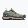 Încălțăminte de trekking pentru femei Salewa Puez 2 Knit Powertex shadow/dark olive 9