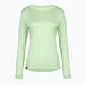 Longsleeve de trekking pentru femei Salewa Puez Melange Dry pastel green melange