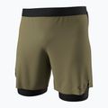 Pantaloni scurți de alergare pentru bărbați DYNAFIT Alpine Pro 2IN1 military green 8