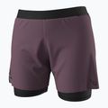 Pantaloni scurți de alergare pentru femei DYNAFIT Alpine Pro 2IN1 ephemera 8
