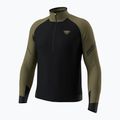 Bluză de alergare pentru bărbați Dynafit Alpine LS 1/2 Zip Tee military green/0910 7