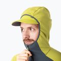 Hanorac de schi tură pentru bărbați DYNAFIT Radical Polartec cu glugă lime auriu/0720 3