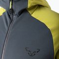 Hanorac de schi tură pentru bărbați DYNAFIT Radical Polartec cu glugă lime auriu/0720 4