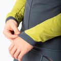Hanorac de schi tură pentru bărbați DYNAFIT Radical Polartec cu glugă lime auriu/0720 5