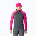 Hanorac de schi tură pentru femei DYNAFIT Radical Polartec cu glugă flamingo/0720