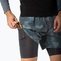 Pantaloni scurți de alergare pentru bărbați DYNAFIT Trail Reflective 2in1 cinder 4