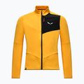 Bluză fleece pentru bărbați Salewa Ortles Fleece Full Zip Gold