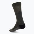 Șosete pentru bărbați Salewa Ortles AM Crew dark olive 2