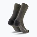 Șosete pentru bărbați Salewa Ortles AM Crew dark olive 2