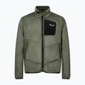 Bluză de trekking pentru bărbați Salewa Puez Warm Full Zip faded green