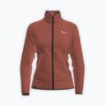 Bluză de trekking pentru femei Salewa Puez Warm Full Zip etruscan red