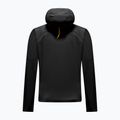 Bluză fleece pentru bărbați Salewa Ortles Fleece Pro Hooded Black Out 2
