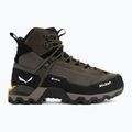 Încălțăminte de munte pentru bărbați Salewa MTN Trainer 3 Tech Mid GTX verde estompat/noapte în pădure 2