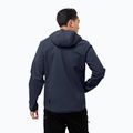 Jack Wolfskin jachetă bărbătească softshell Northern Point albastru noapte 1304001_1033_002 2