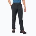 Pantaloni bărbătești softshell Jack Wolfskin Activate Light gri închis 1503772