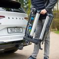 XLC Azura Xtra LED 2Bikes cu suport de atelaj argintiu/negru 8