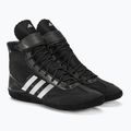 Încălțăminte de box pentru bărbați adidas Combat Speed.5 black/silver BA8007 4