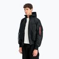 Geacă pentru bărbați Alpha Industries MA-1 D-Tec Sleeve Embroidery Bomber black/reflective