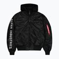Geacă pentru bărbați Alpha Industries MA-1 D-Tec Sleeve Embroidery Bomber black/reflective 7