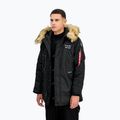 Geacă pentru bărbați Alpha Industries N3B Airborne Hooded black