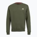 Bluză pentru bărbați Alpha Industries Basic Small Logo dark olive 5