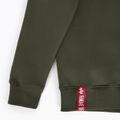Bluză pentru bărbați Alpha Industries Basic Small Logo dark olive 7