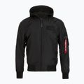 Geacă pentru bărbați Alpha Industries MA-1 TT Two Tone Hood black/black 3